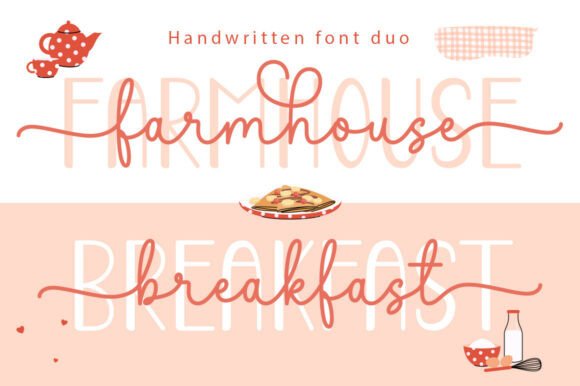 A Farmhouse Font Duo That Makes Your Brand Feel Like Home