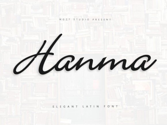 A Look at Hanma Script: A Font with Refined Retro Charm