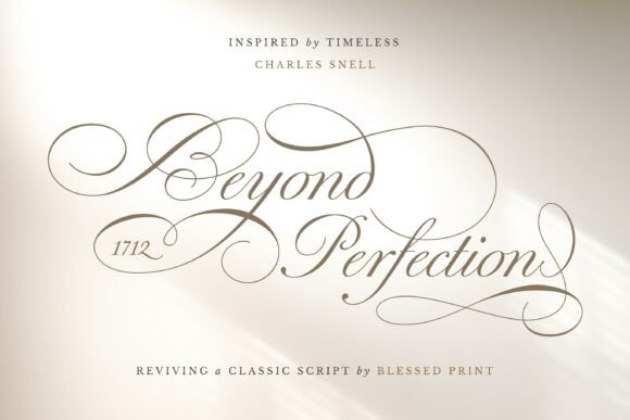 Beyond Perfection: A Refined Script Font for Elegant Branding