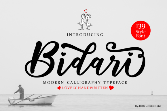 Bidari Script: A Modern Calligraphy Font for Editorial Design