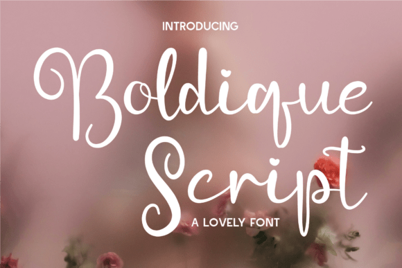 Bringing a Brand to Life with Boldique Script