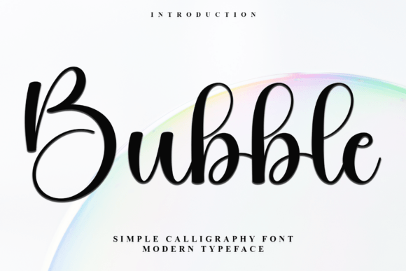 Bubble Font: A Unique Typeface for Building a Consistent Brand