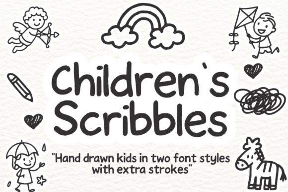 Children’s Scribbles Font: The Playful Typeface for Campaigns