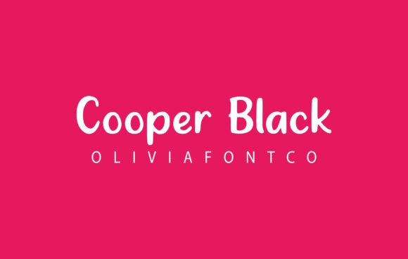 Cooper Black: A Romantic Handwritten Font for Crafters and Sellers
