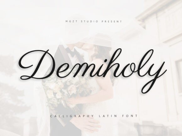 Demiholy Script: A Graceful Font for Distinctive Branding
