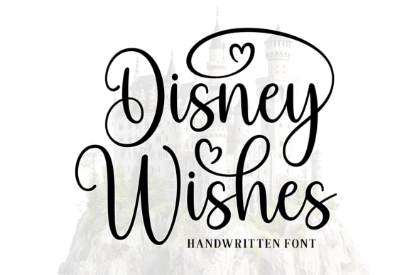 Disney Wishes: A Whimsical Script Font for Digital Branding