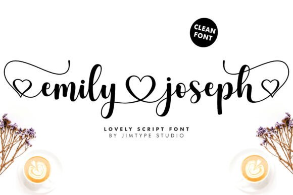 Emily Joseph: A Romantic Script Font for Beautiful Branding