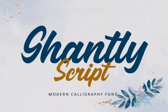 Ghantly Script: The Crafters Calligraphy Typeface