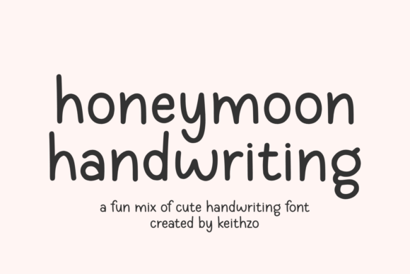 Honeymoon Handwriting: The Script Font That Elevates Your Brand Story
