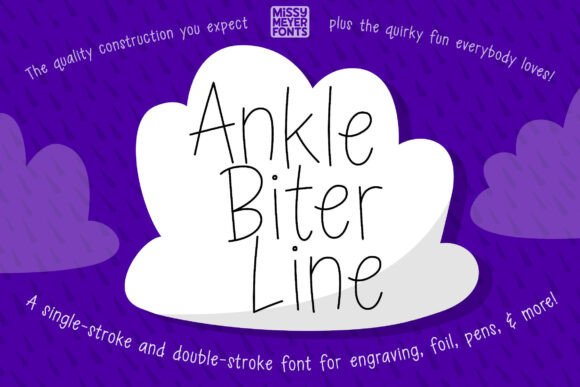 How the Ankle Biter Line Font Gave My Small Bakery a Consistent, Friendly Voice