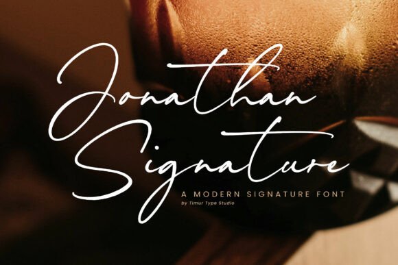 Jonathan Signature: A Modern Script Font for Business Branding