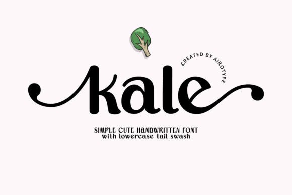 Kale Font: A Sweet Handwritten Typeface for Web Design