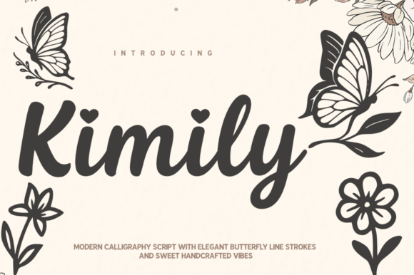 Kimily: A Modern Calligraphy Font for Impactful Web Design