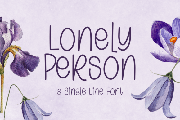 Lonely Person: A Playful Script Font for Branding