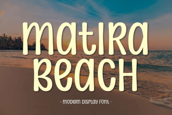 Matira Beach Font Brings Playful Elegance to Web Design