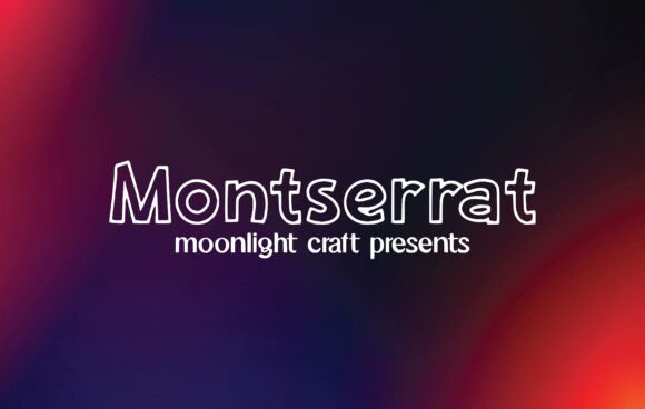 Montserrat: A Handwritten Font for Distinctive Digital Design