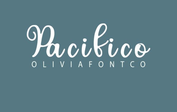 Pacifico: A Romantic Handwritten Font for Editorial Design