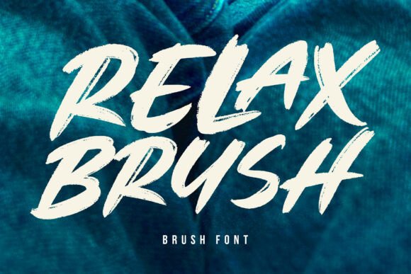 Relax Brush Review: A Bold and Expressive Script Font