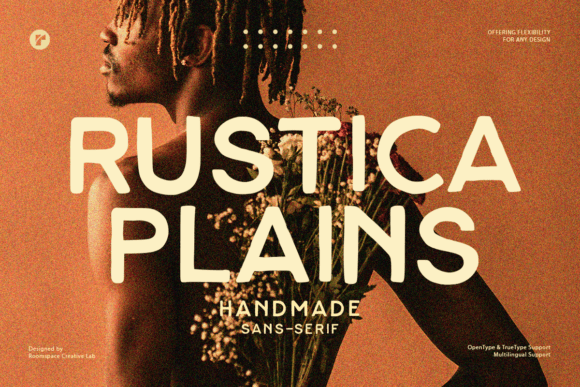 Rustica Plains: A Handcrafted Sans-Serif Font for Web Projects