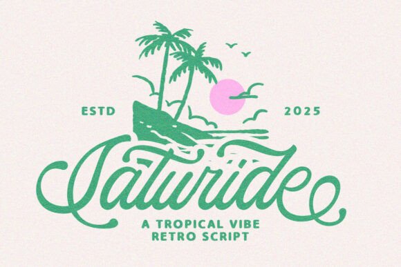 Saturide Script: A Font for Authentic, Handcrafted Appeal