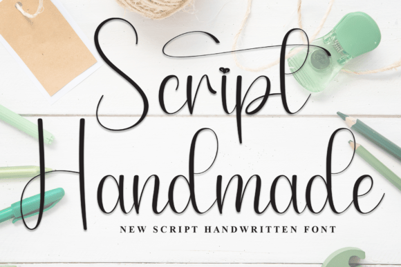 Script Handmade: The Friendly Font for Creative Business Branding