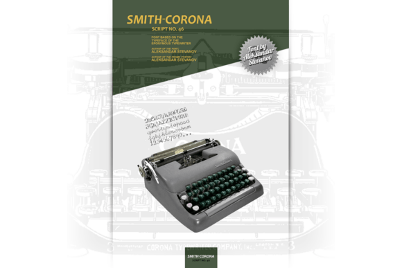 Smith-corona Script No. 46: A Timeless Font for Modern Brands