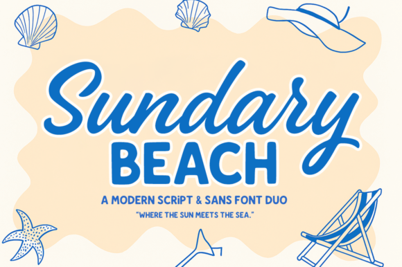 Sundary Beach Duo: A Typeface That Elevates Branding