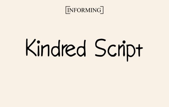 The Versatile Charm of Kindred Script
