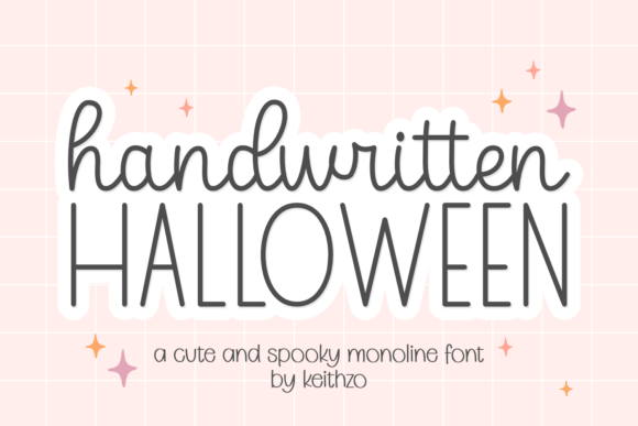 Your Business Branding: Handwritten Halloween is Your Playful Script Font