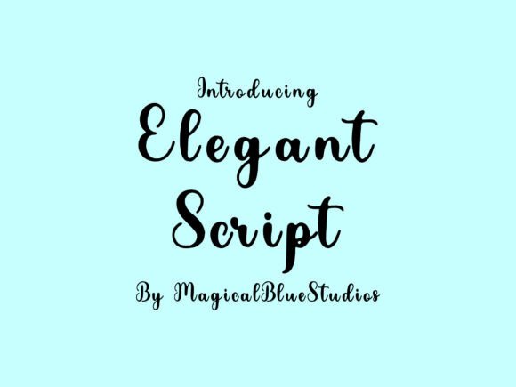Your Creative Projects with Elegant Script